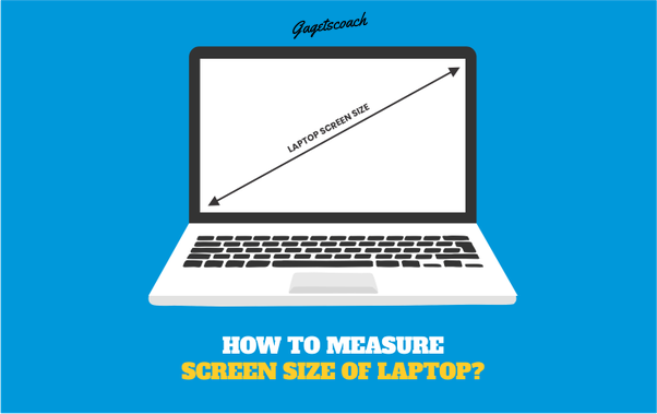 How To Measure Laptop size